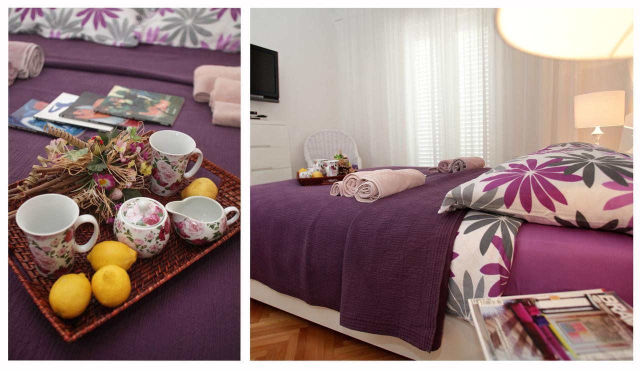 Gem Of The Sea Luxury Beach Apartment With Brand New Heating Infinity Pool Trogir Bagian luar foto